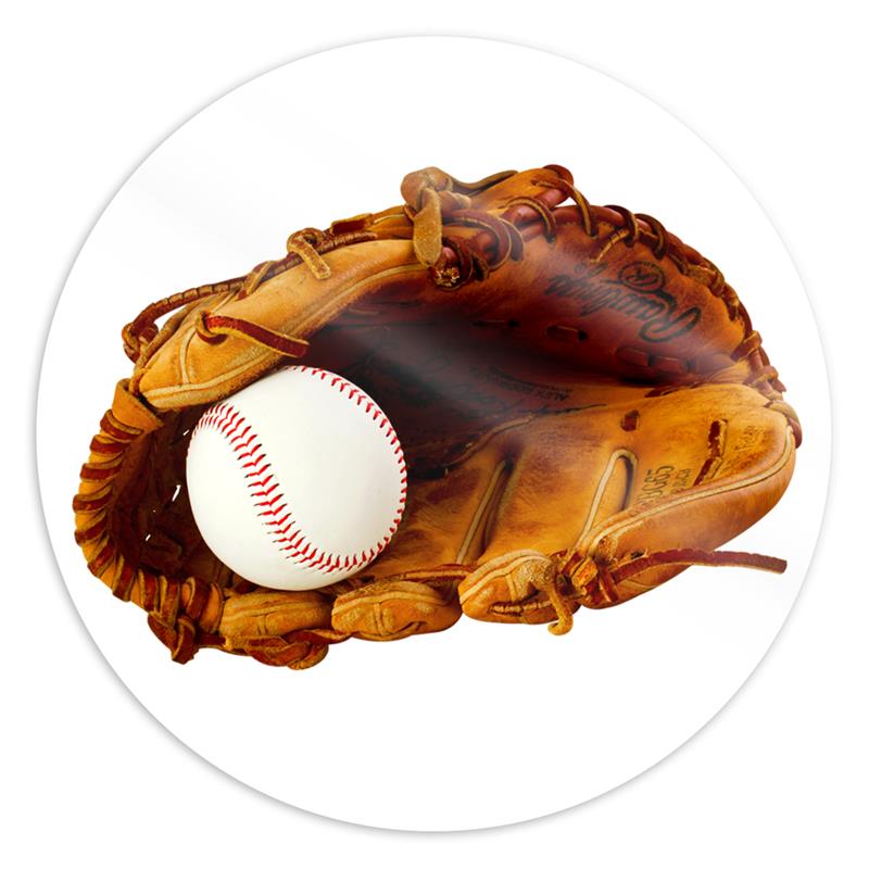 Baseball Glove & Baseball