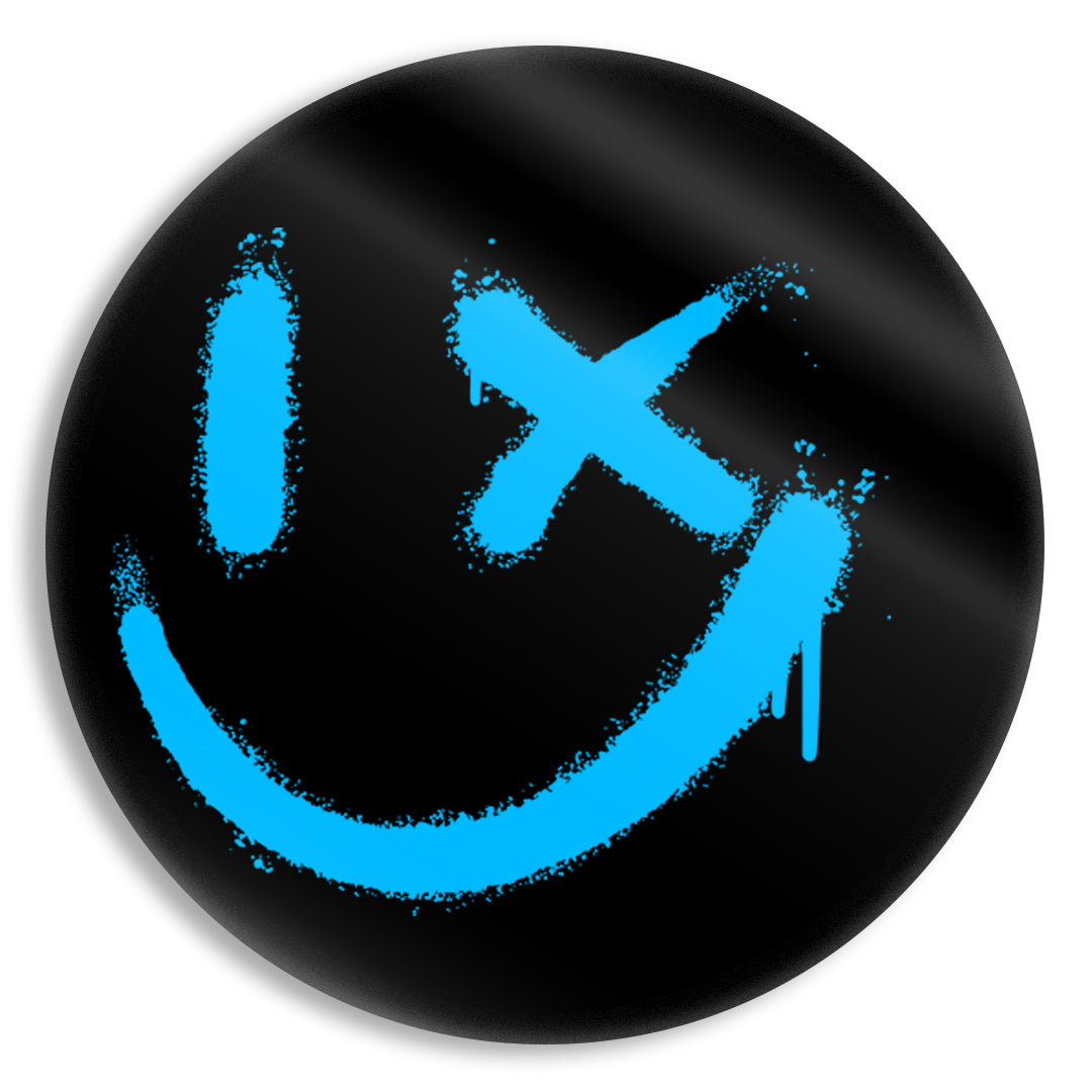 Graffiti Face - Blue